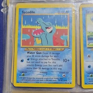 Pokémon Card Totodile